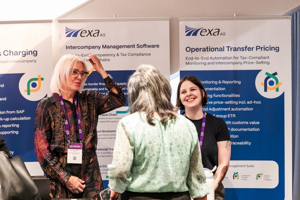 Belinda Strpbel and Alex Trotta EXA AG at ITR New York